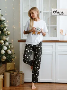 Брюки черные с подарком